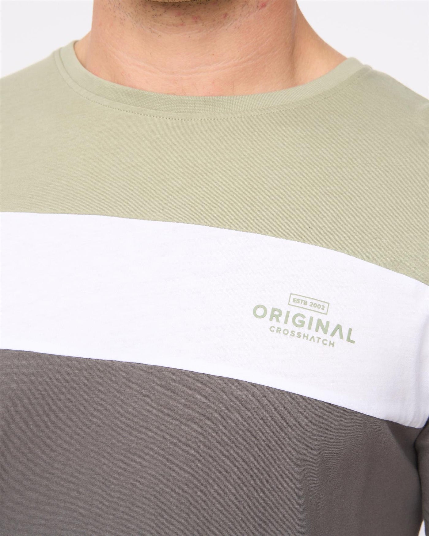 Mens Pattermay T-Shirt Light Olive
