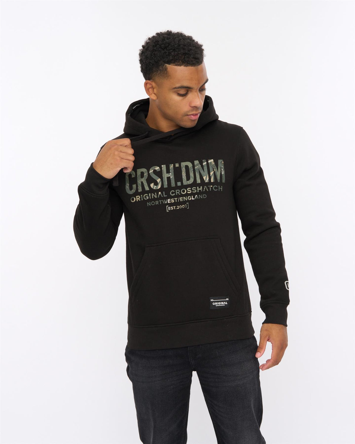 Mens Campbox Hoodie Black