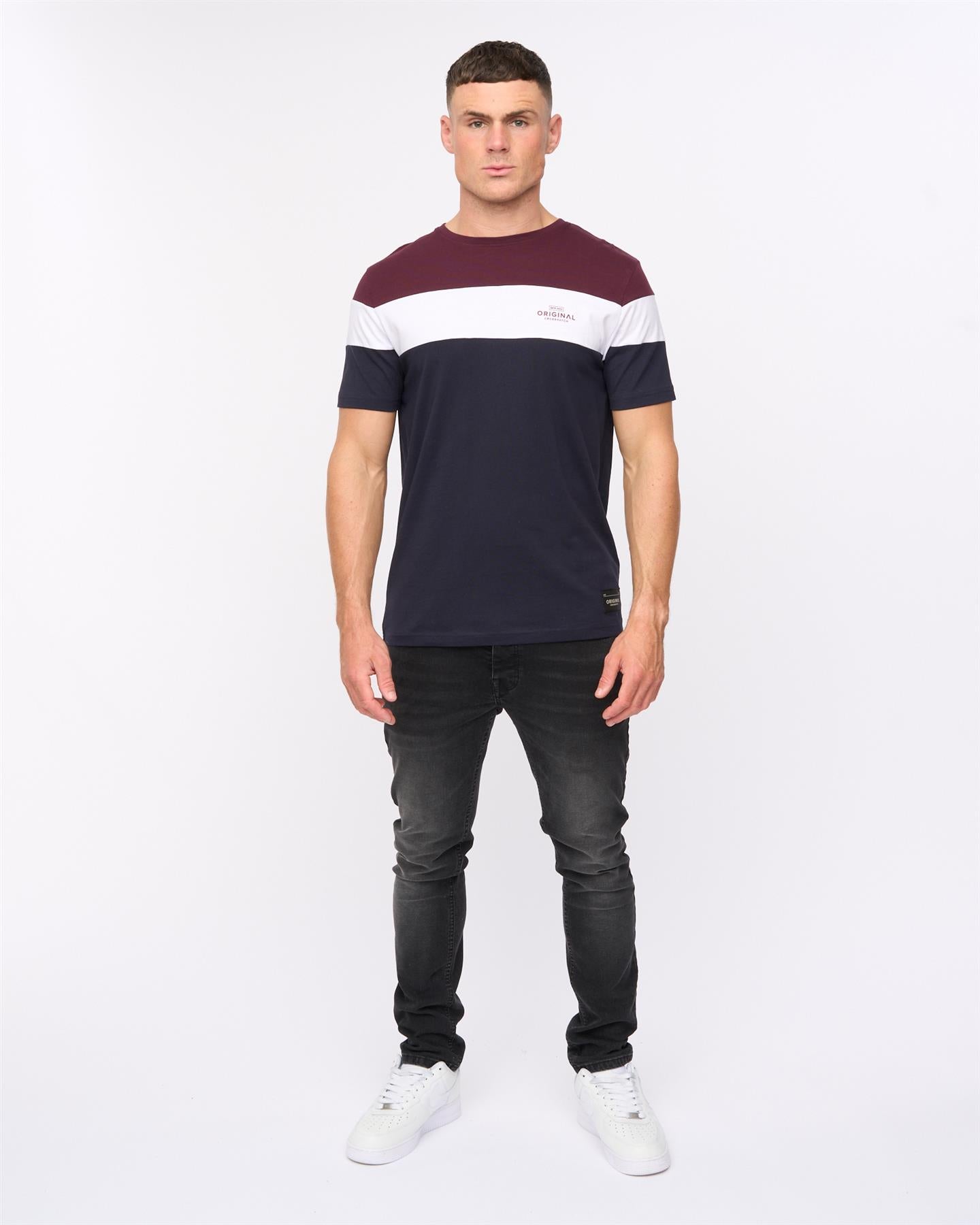 Mens Pattermay T-Shirt Raisin