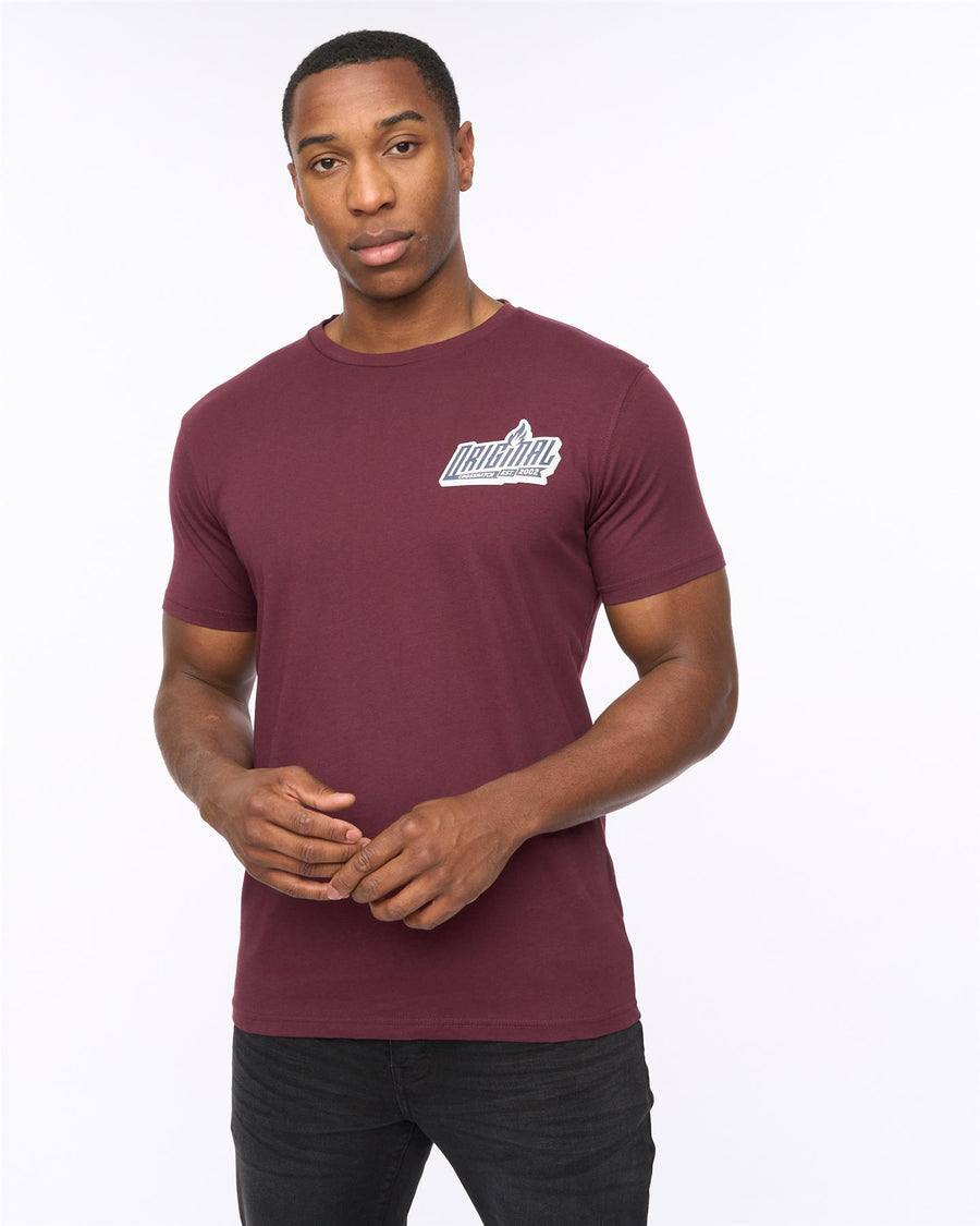 Mens Jampstead T-Shirt Raisin
