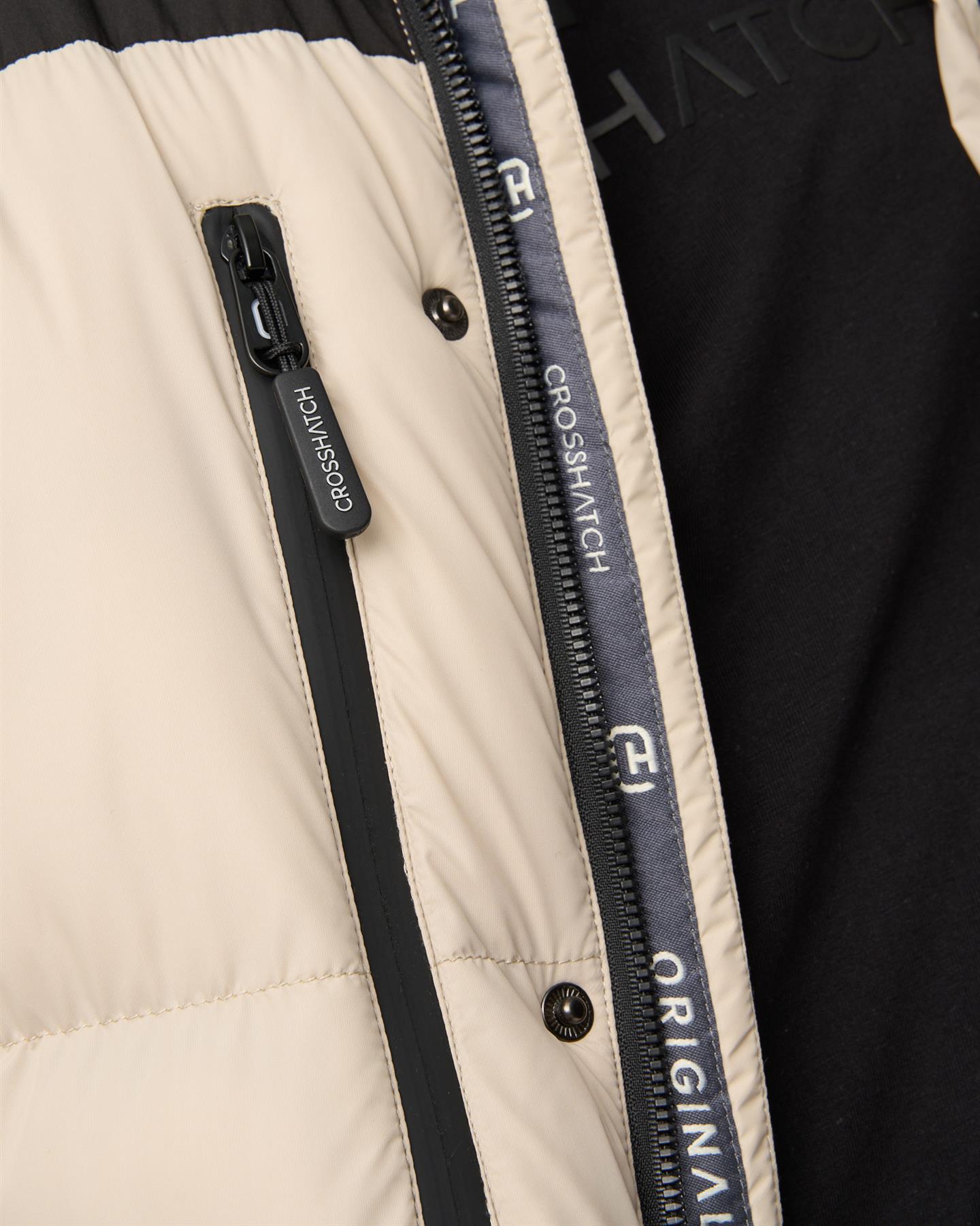Mens Squadage Panel Jacket Stone