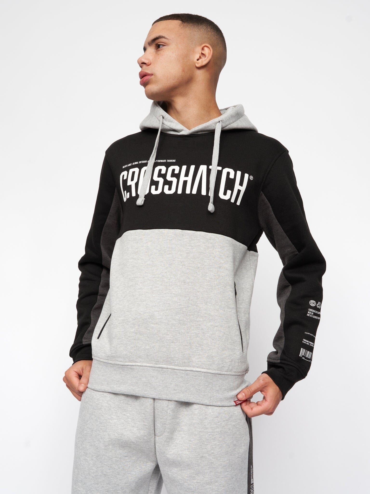 Compounds Hoodie Black/Grey Marl