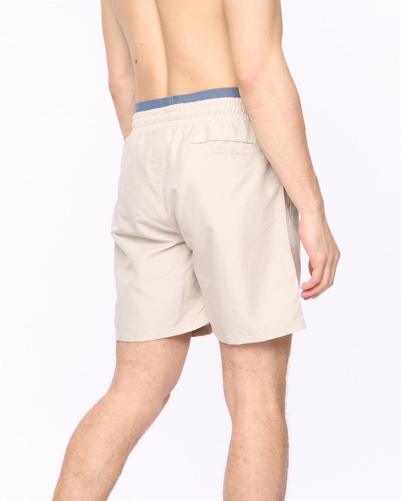 Mens Rembrants Swim Shorts Light Stone