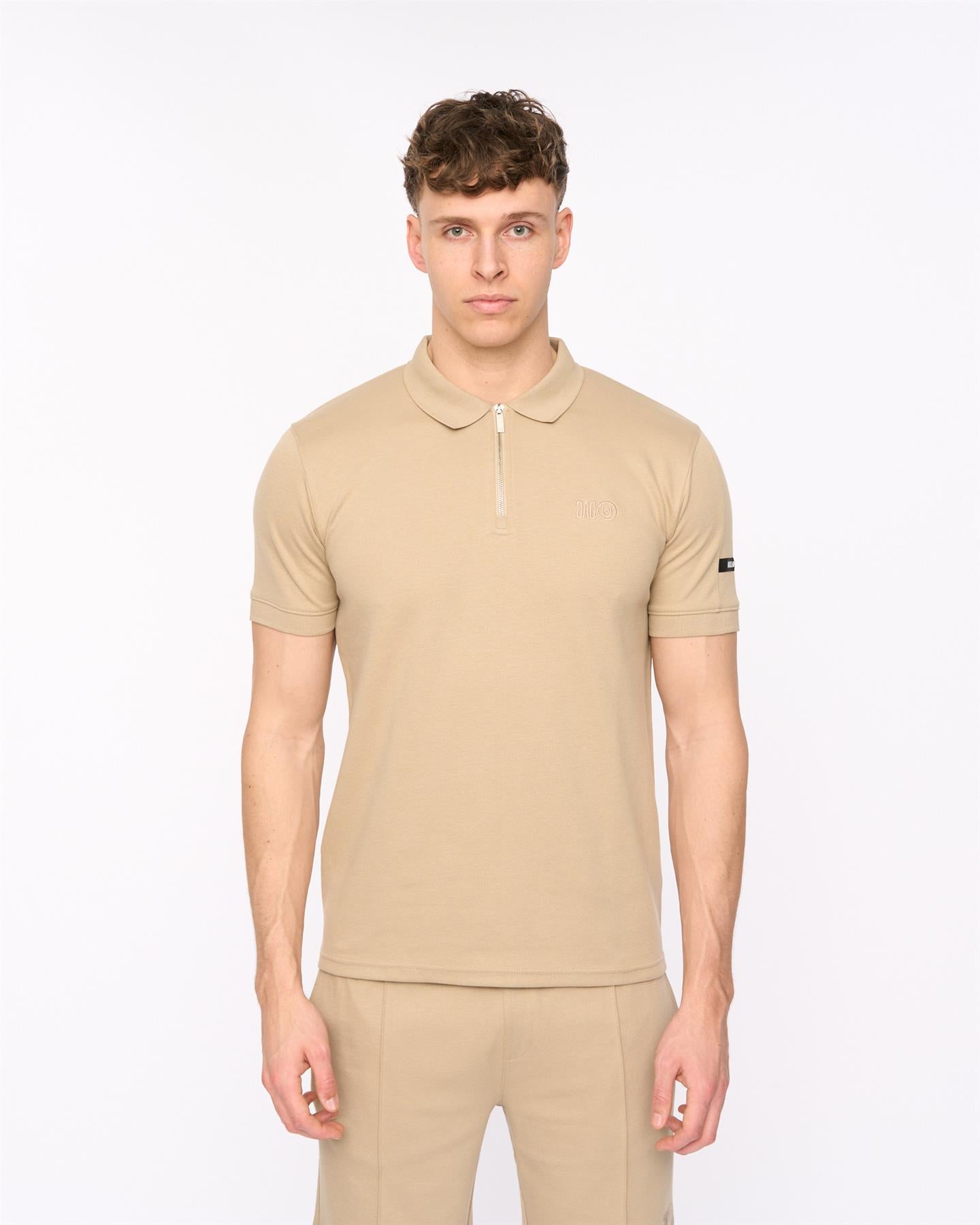 Mens Sherborn Polo Stone
