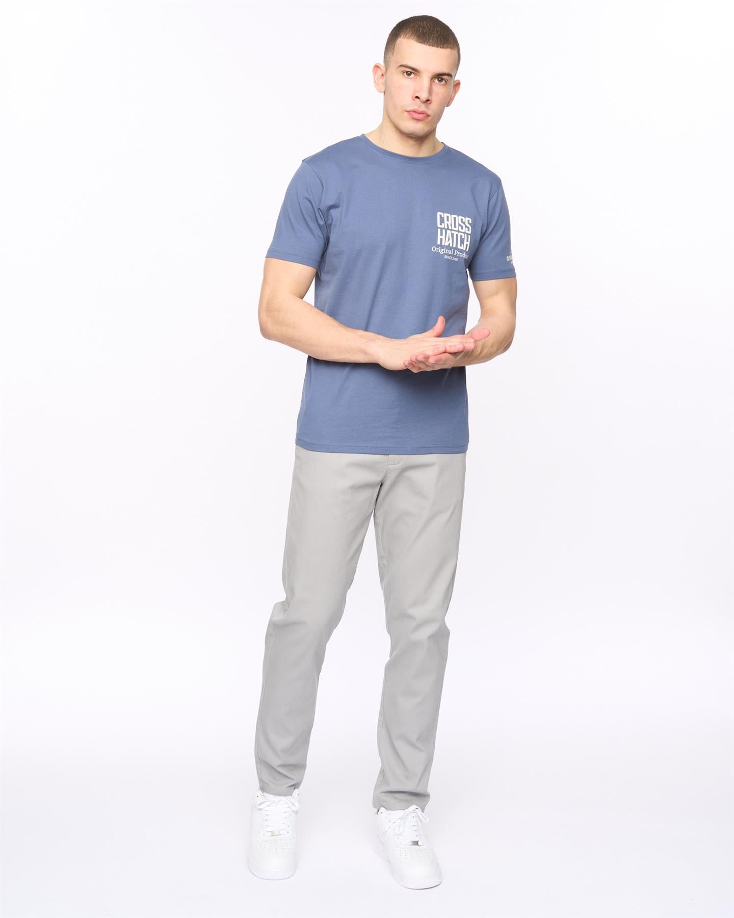 Mens Roysden Chinos Light Grey