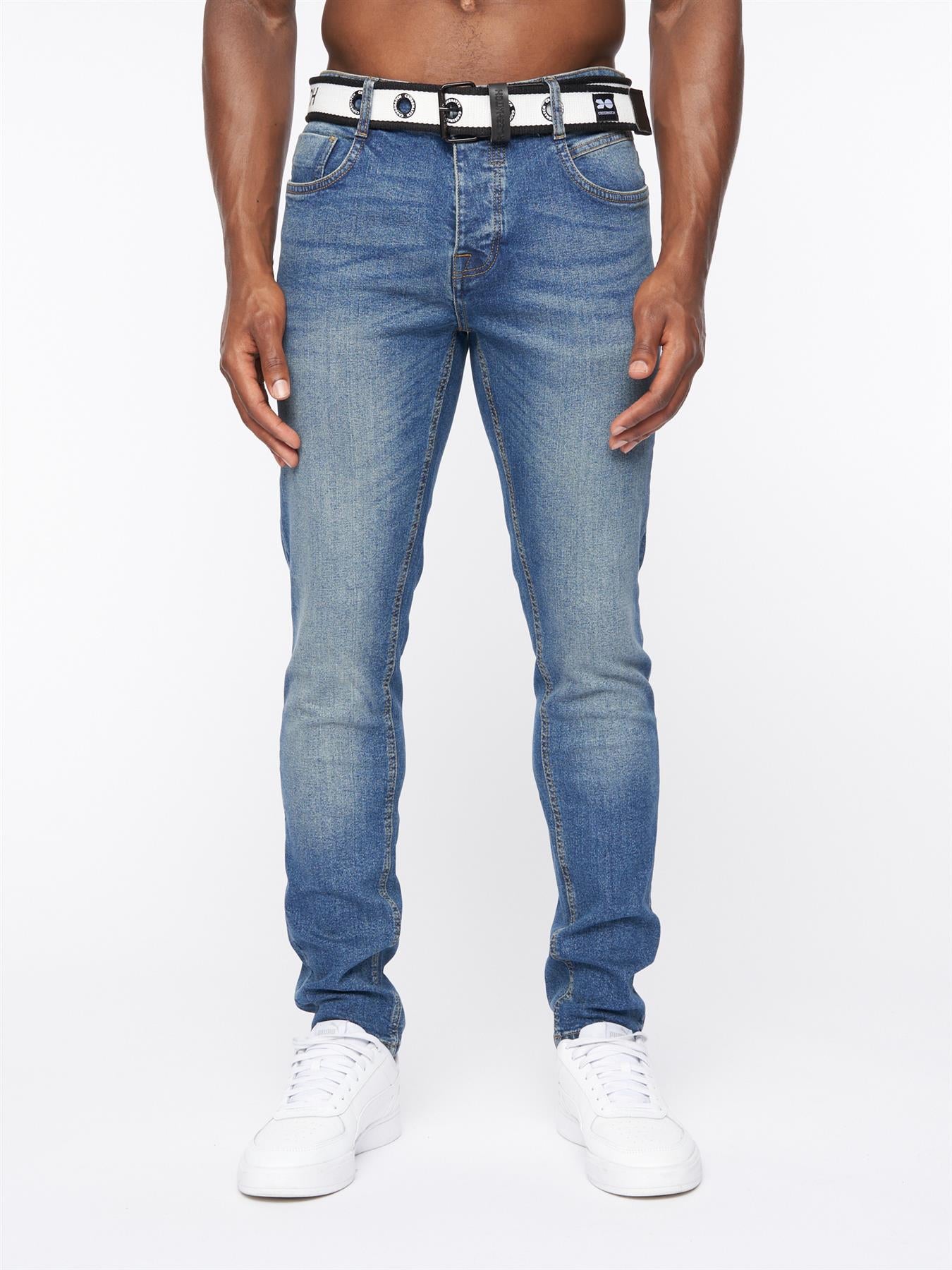 Barbeck Slim Fit Denim Jeans Stone Wash