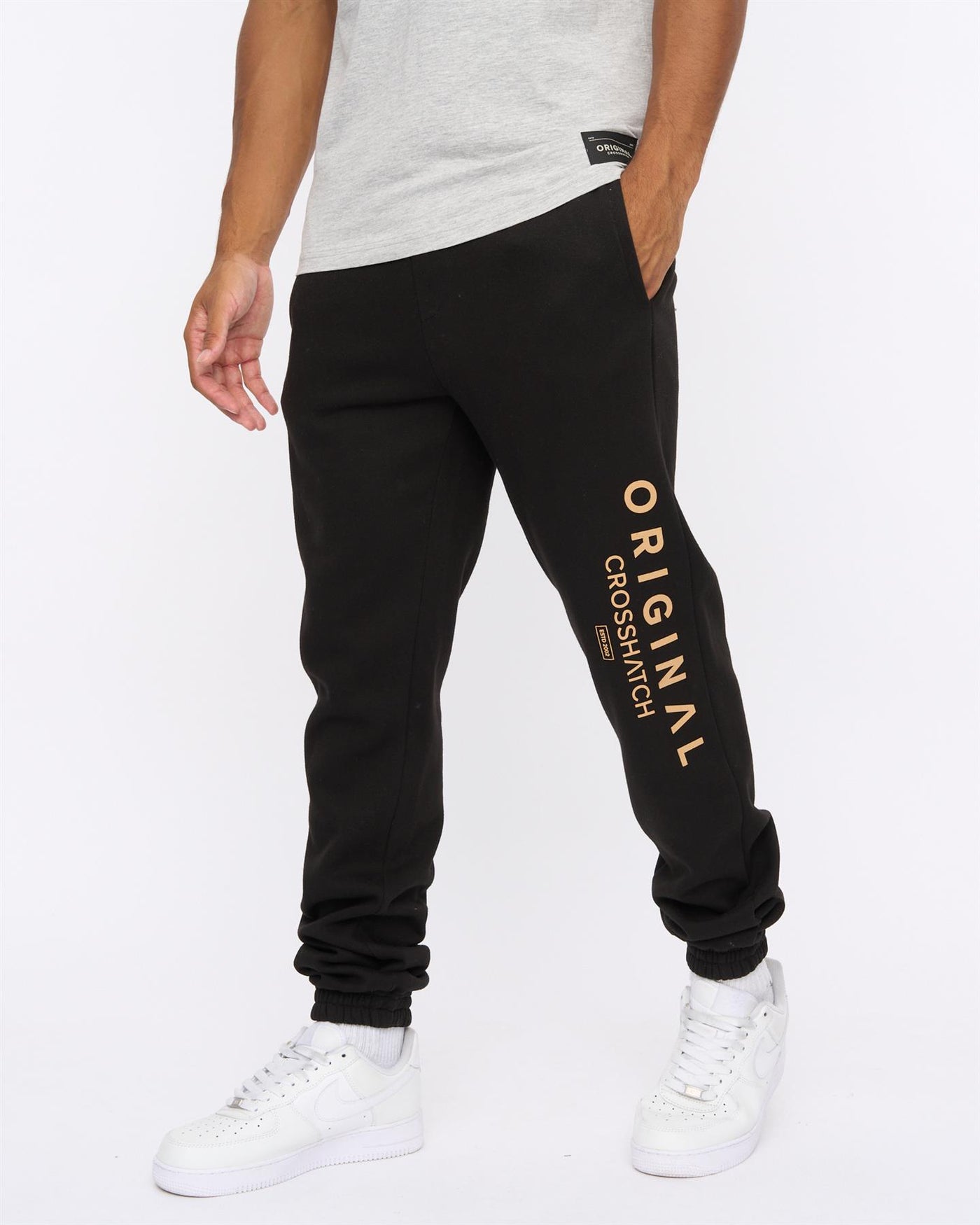 Mens Jamals Joggers Black