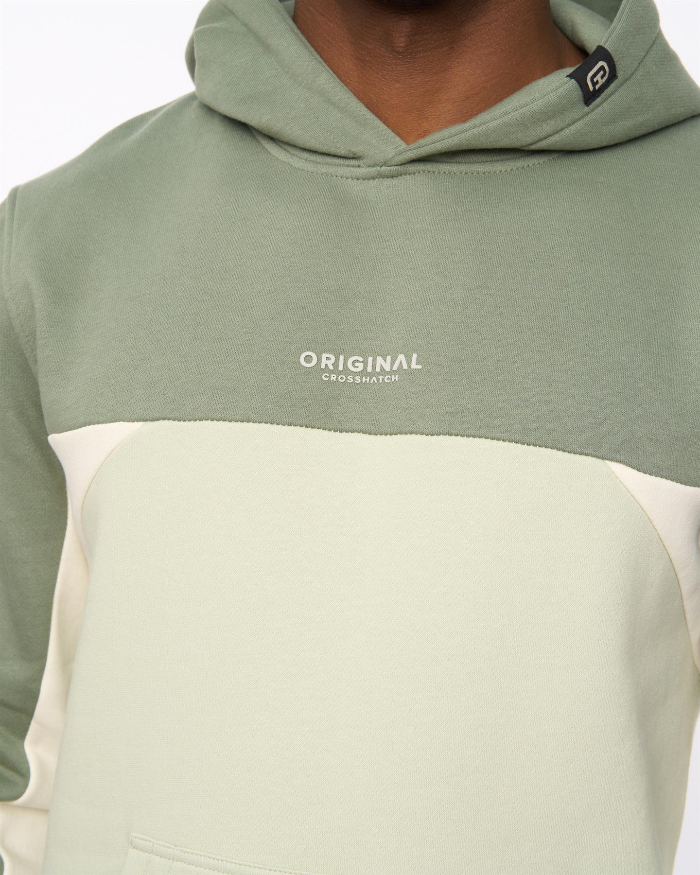 Mens Castlebay Hoodie Light Olive