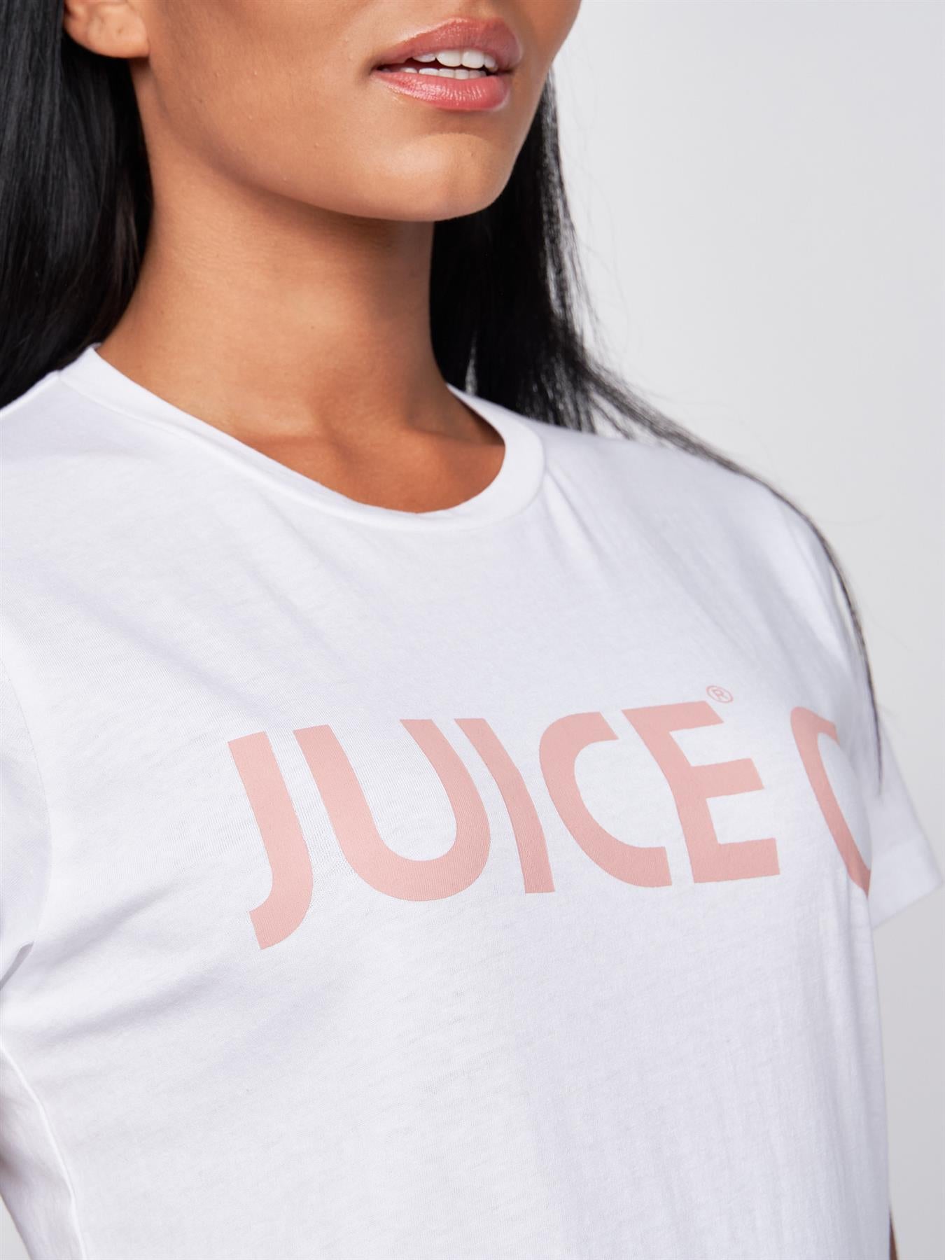 Ladies Juice Laymere T-Shirt 3 Pack White/Sage/Pink