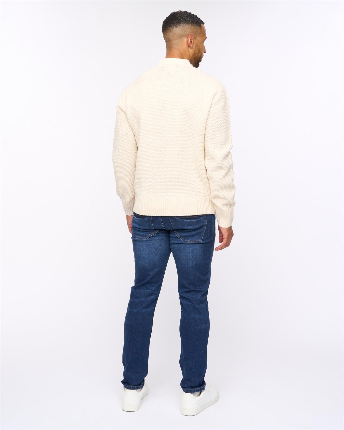 Brocksten Cable Knit Jumper Light Stone