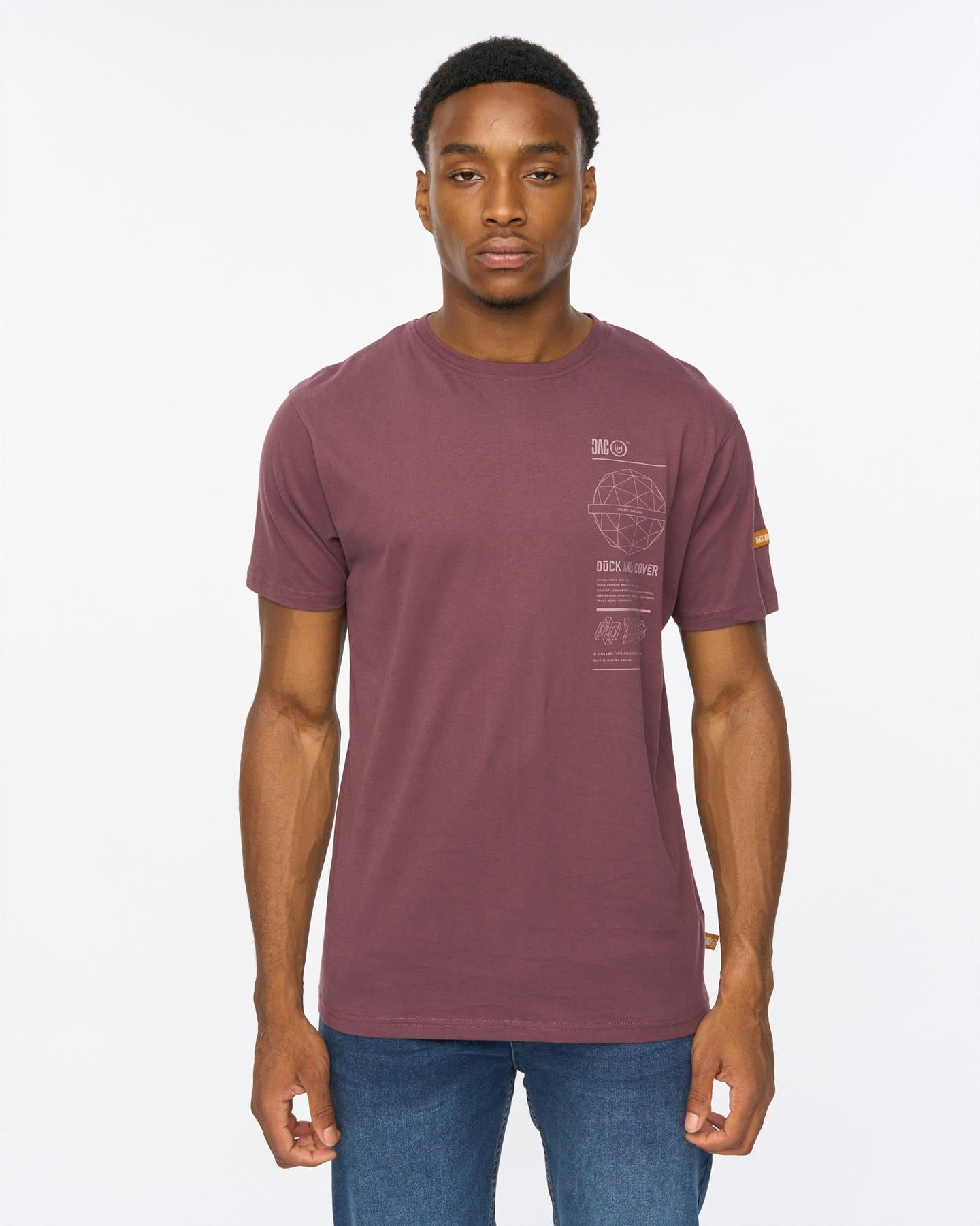 Mens Ashland T-Shirt Raisin