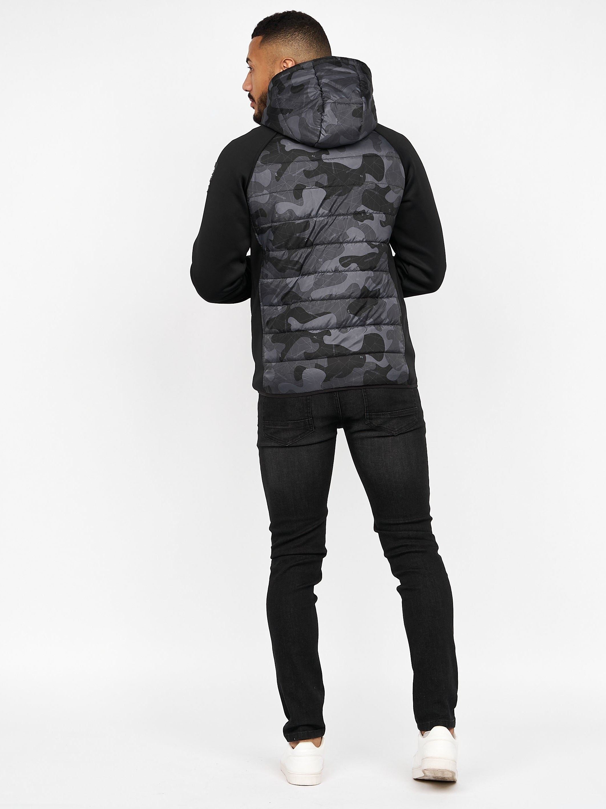 Mens Jamilar Jacket Dark Camo
