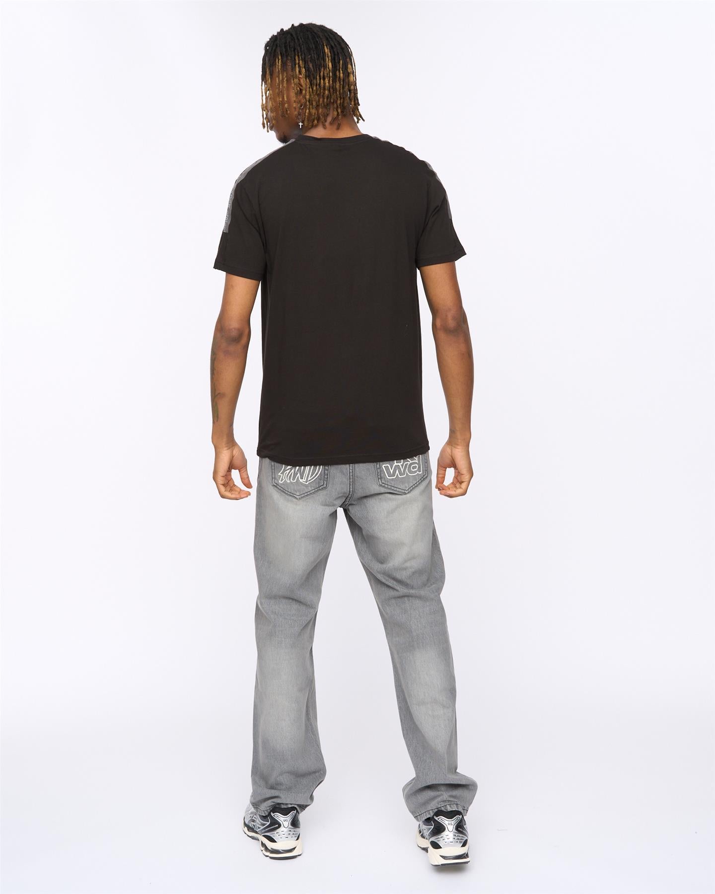 Mens Tapelny T-Shirt Black