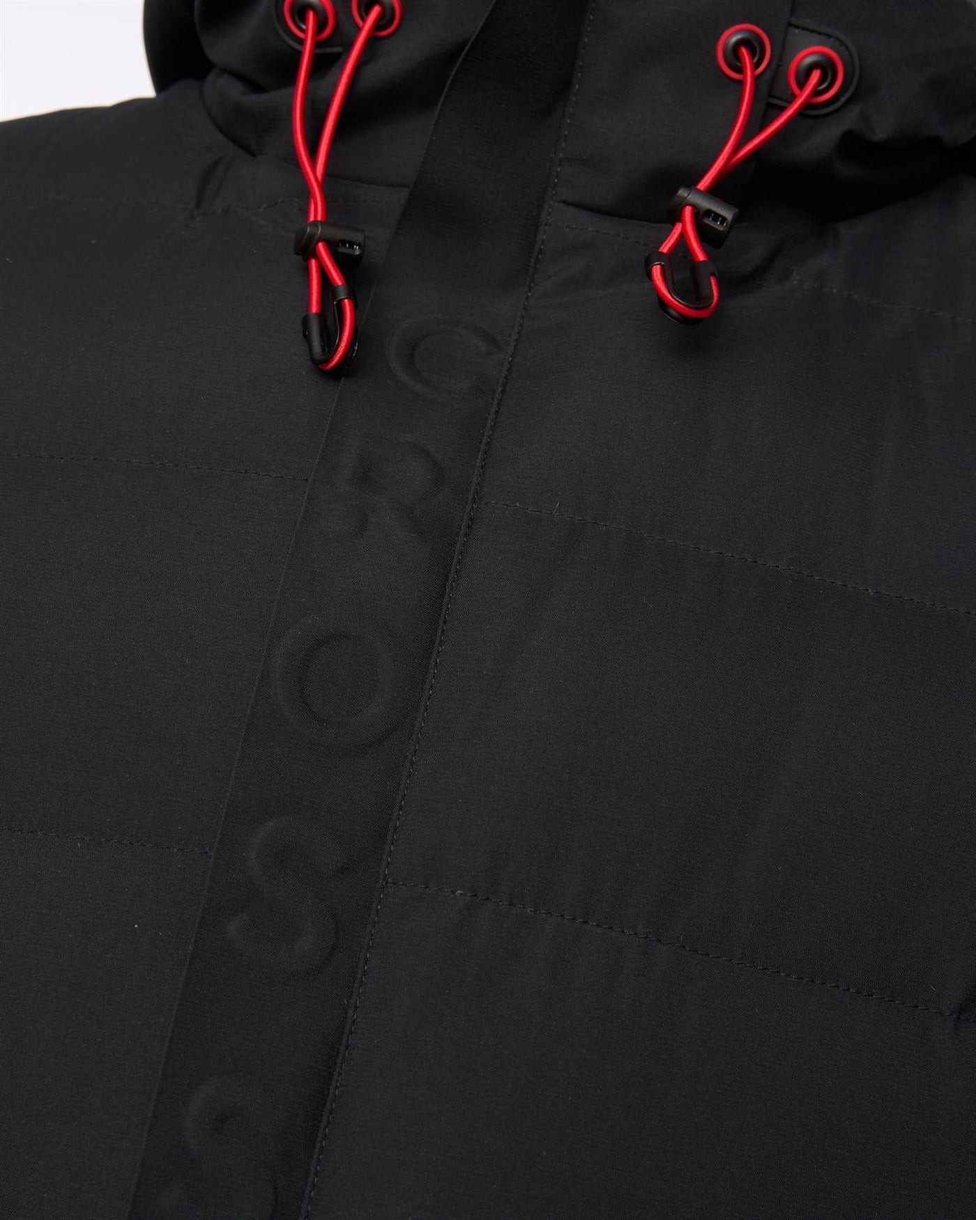 Mens Kampleys Embossed Gilet Black