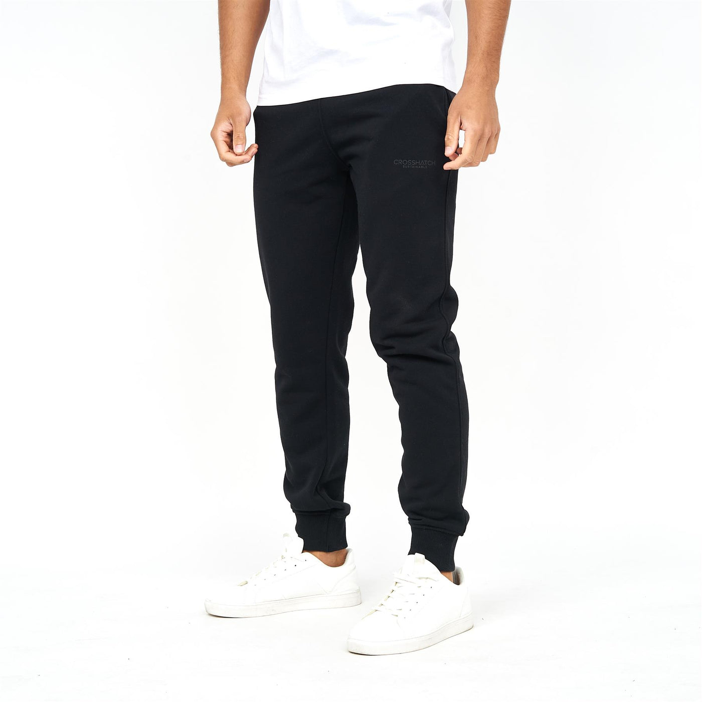 Mens Mayview PKA Joggers 3pk Black Charcoal Navy
