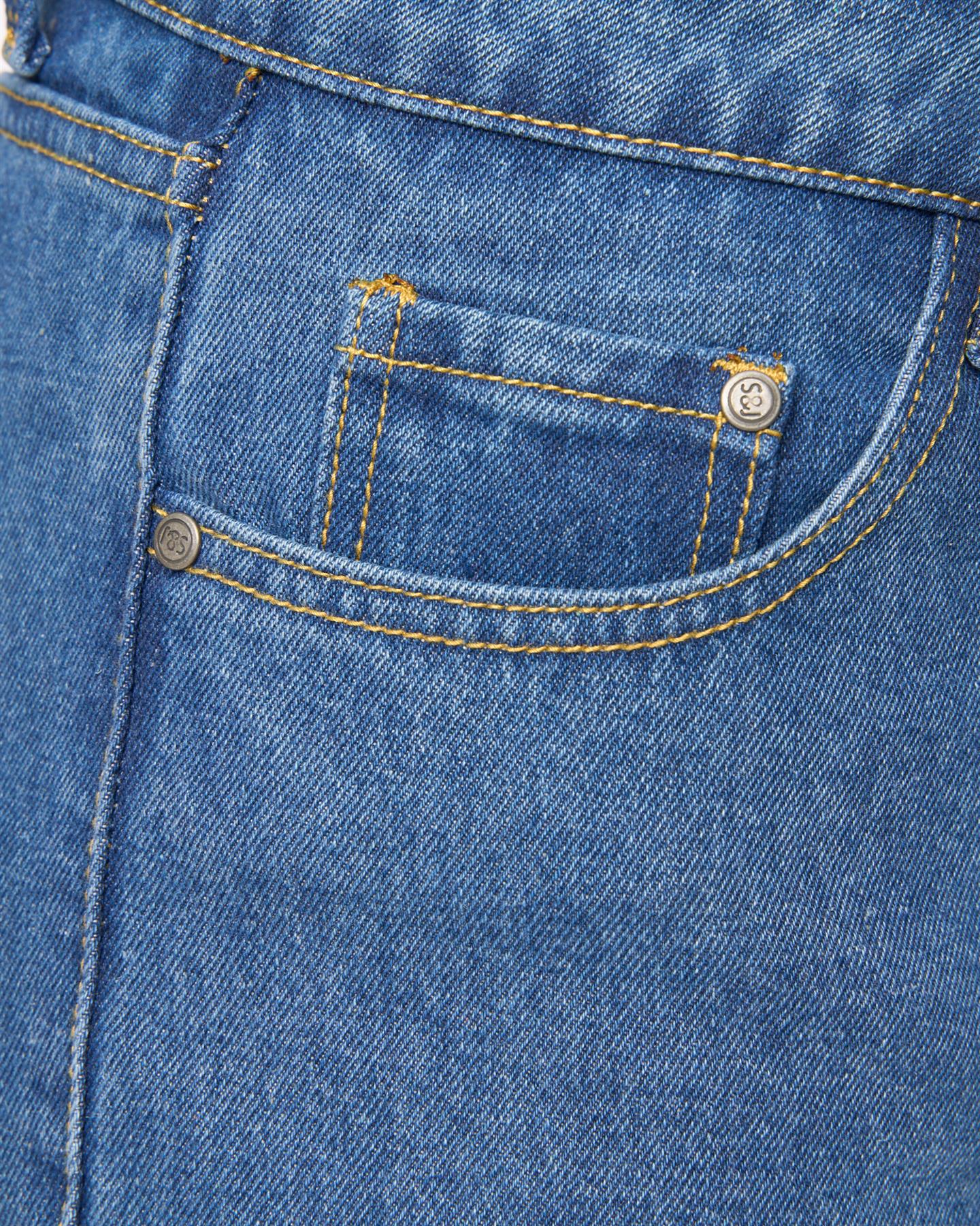 Mens Smith & Jones Sazzi Straight Fit Jeans 2pk Dark Wash/Stone Wash