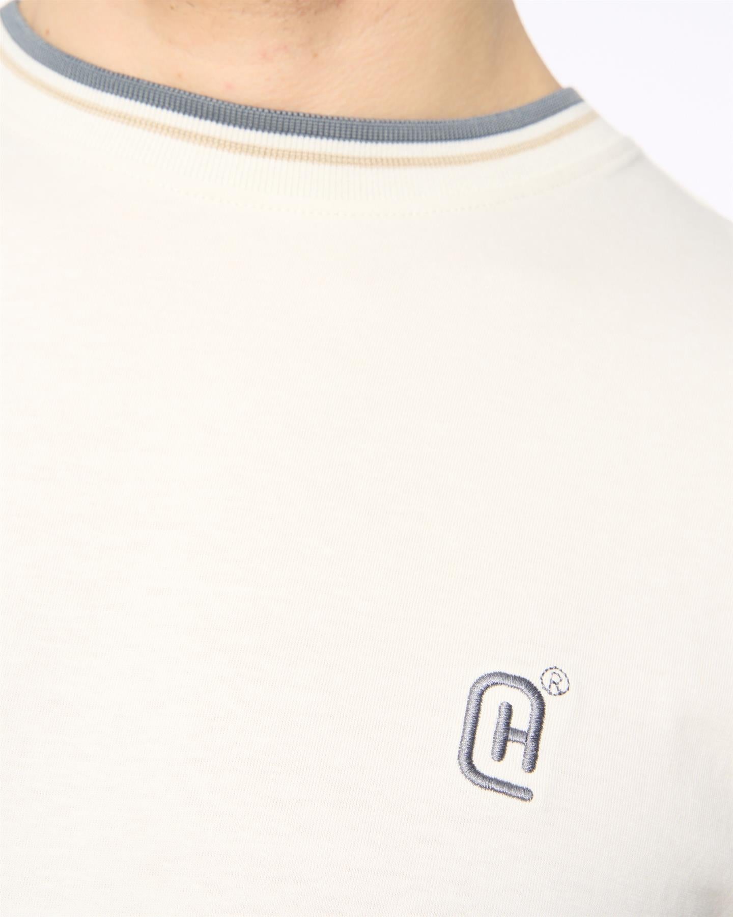 Mens Deuxtip T-Shirt Off White