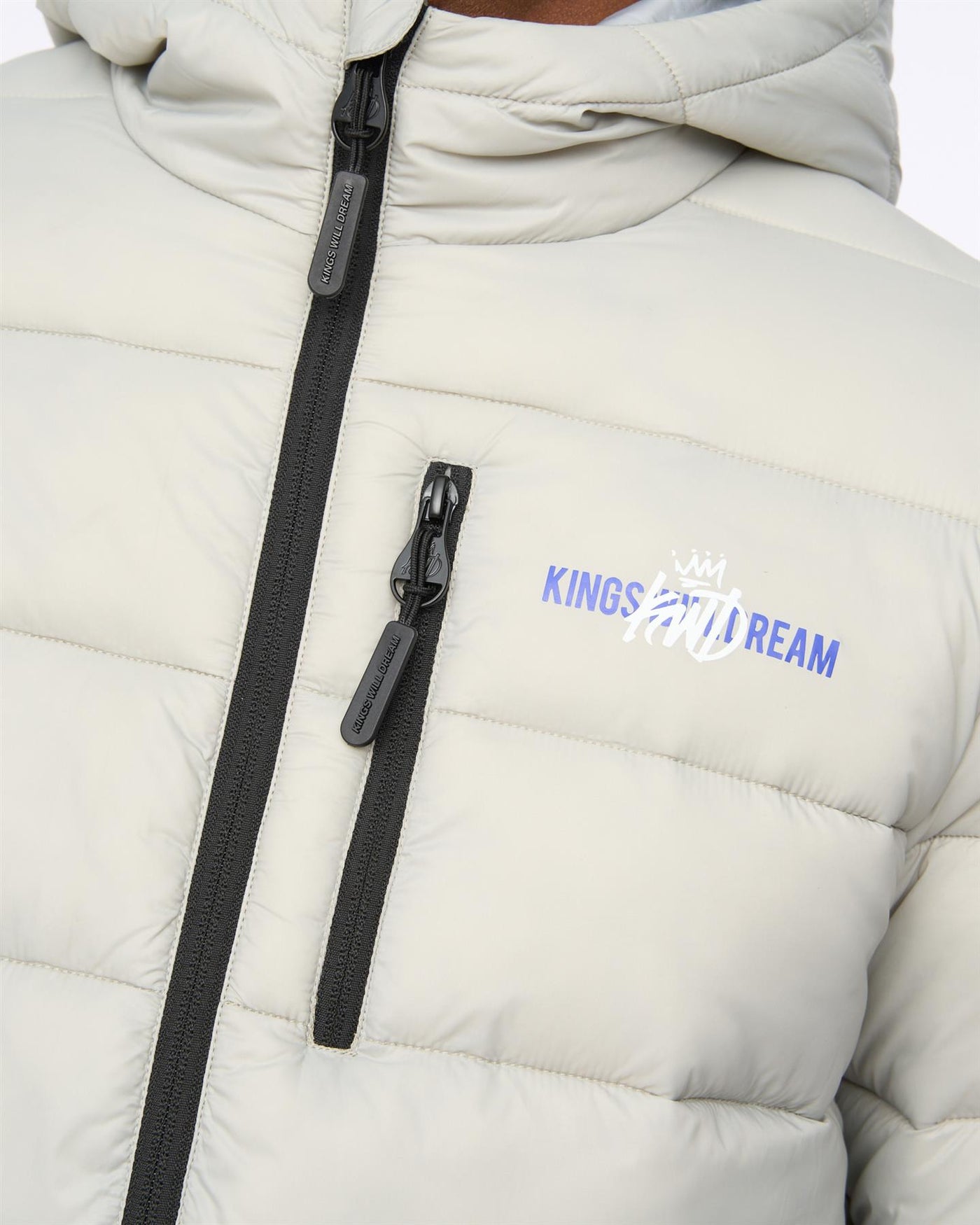 Mens Barcana Puffer Jacket Grey