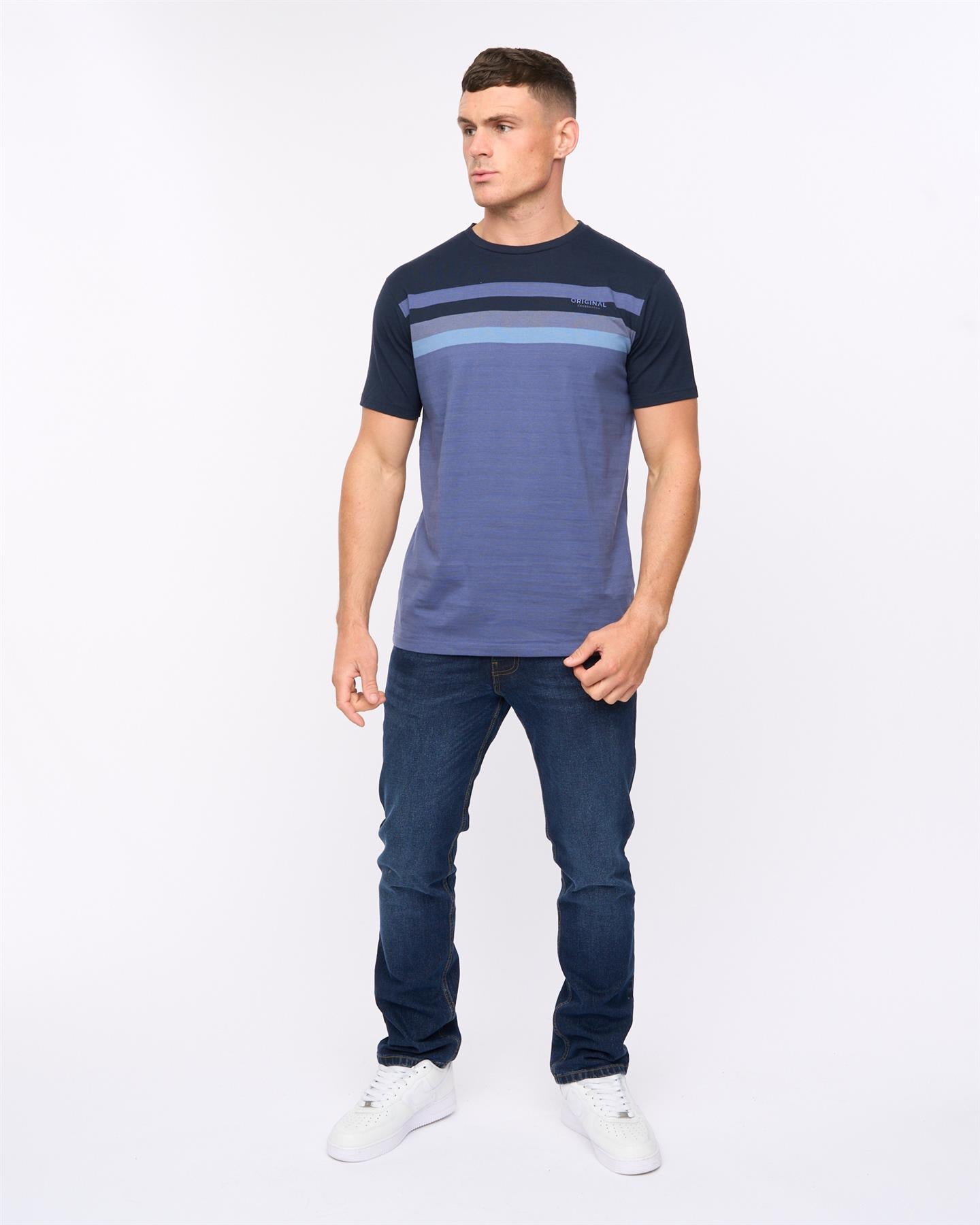 Mens Lemyview T-Shirt Navy