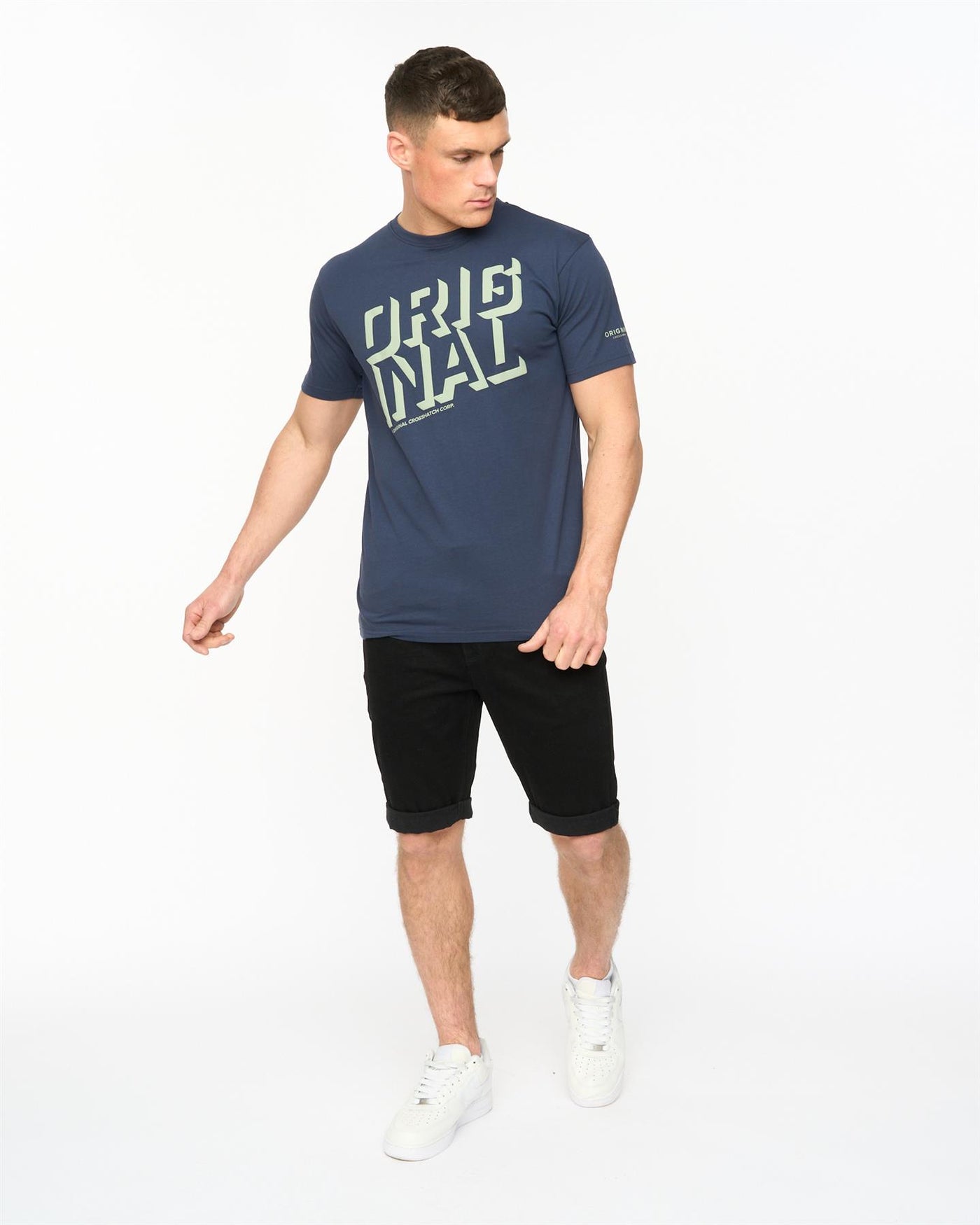Mens Protrax T-Shirt Navy