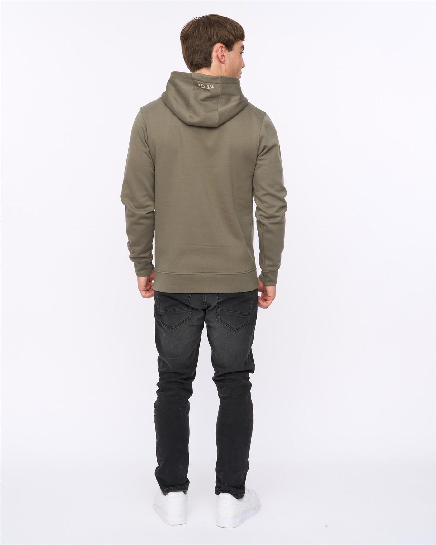 Mens Motocross Hoodie Olive