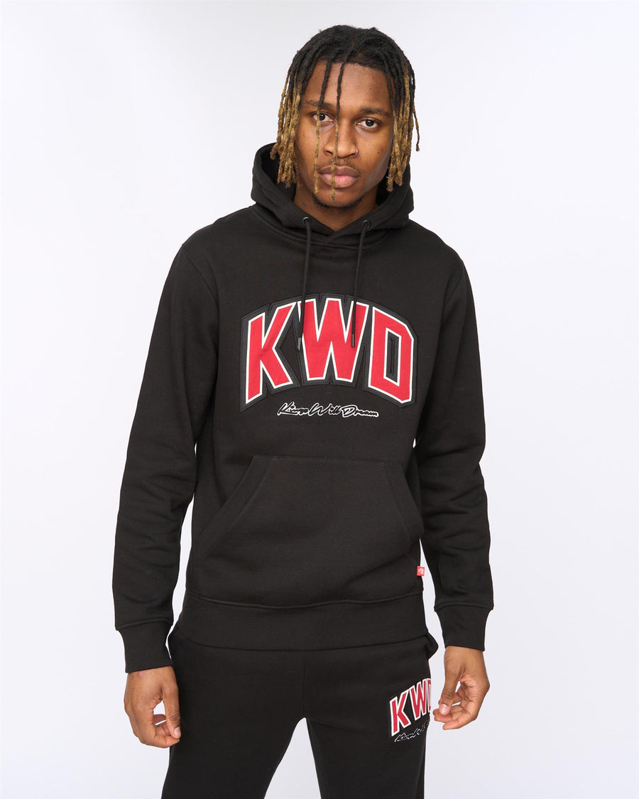 Mens Kingdome Hoodie Black