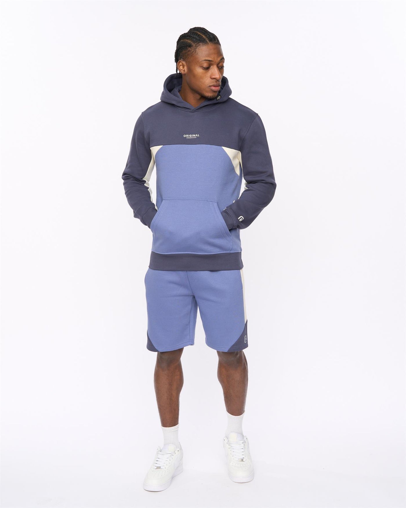 Mens Castlebay Hoodie Blue