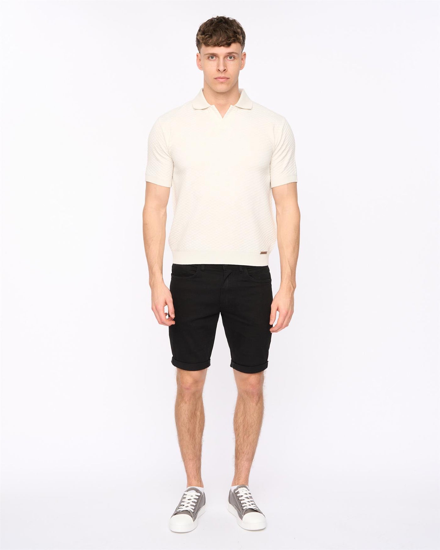 Mens Morwin Polo Light Stone