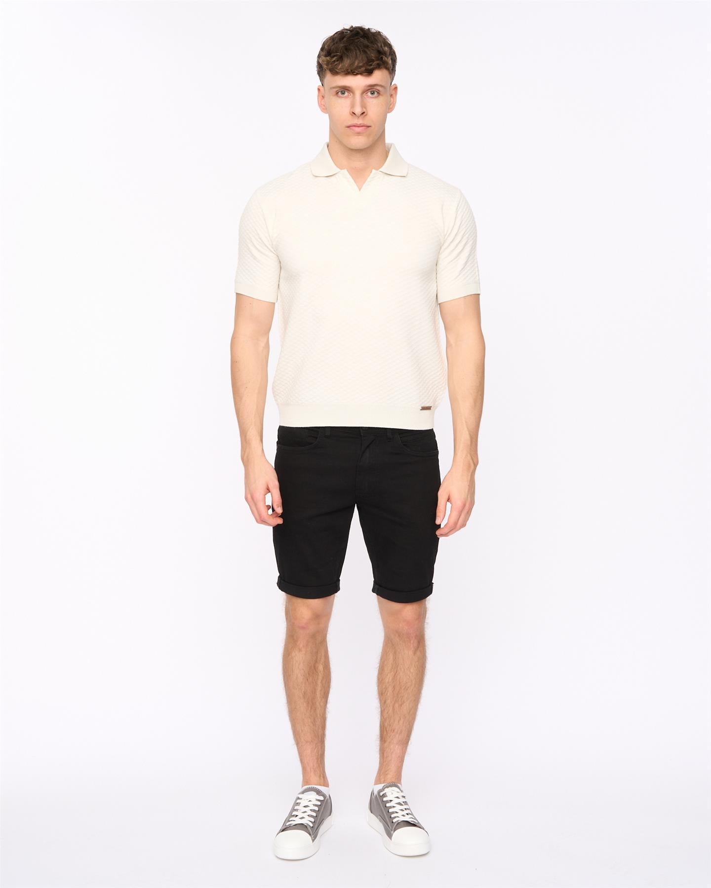 Mens Morwin Polo Light Stone