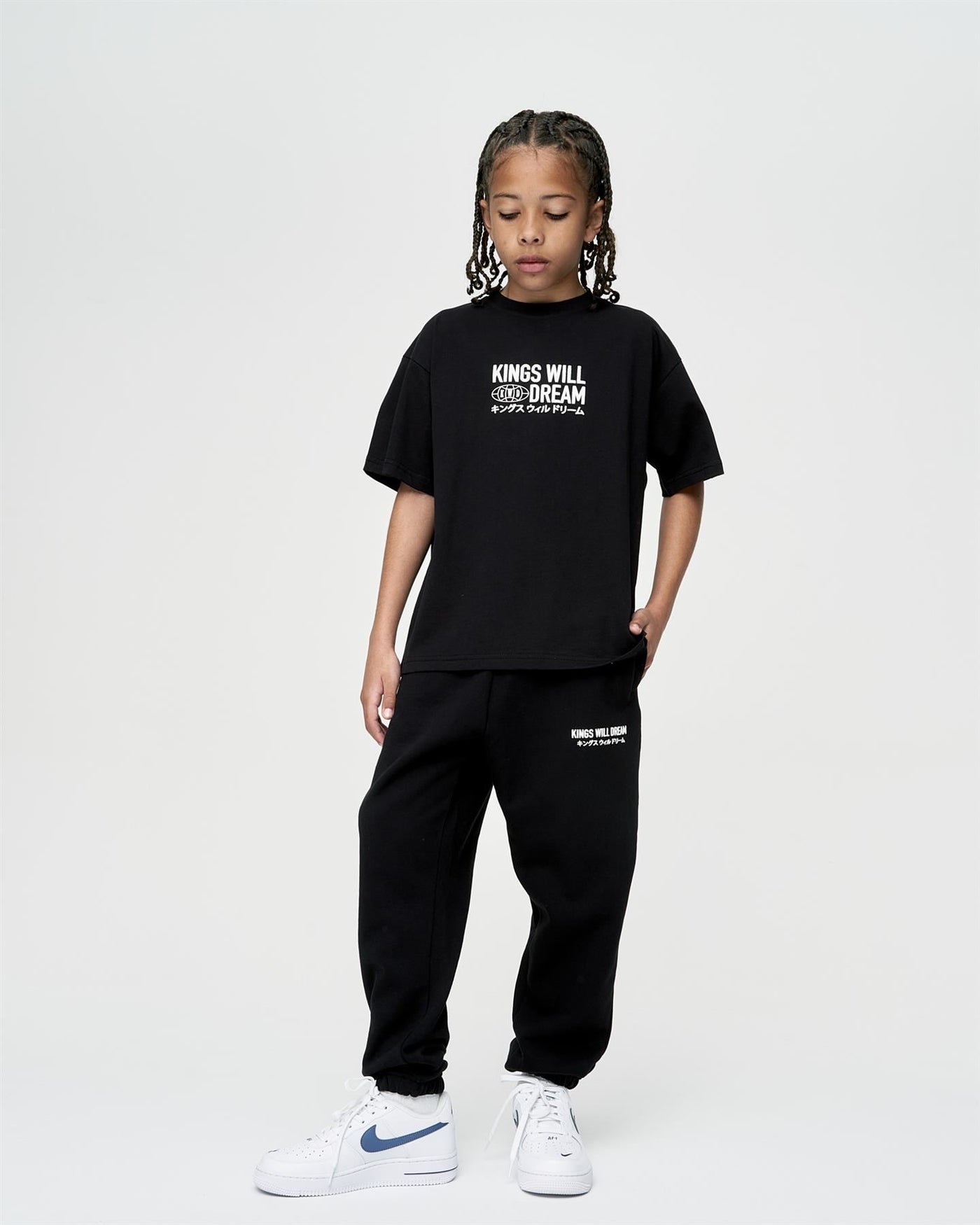 Kids Boys Studio Title T-Shirt Black