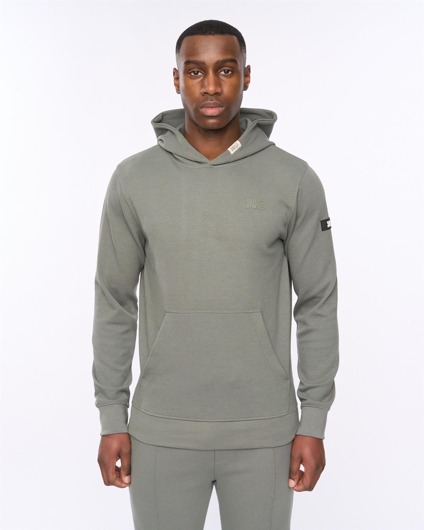 Mens Hannings Hoodie & Joggers Set Olive