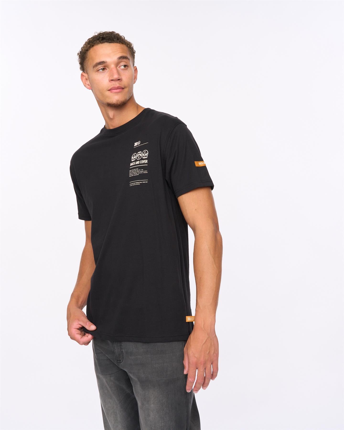 Mens Cramptone T-Shirt Black