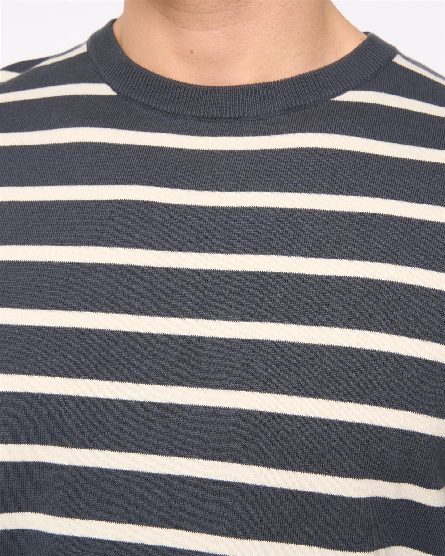 Mens Norwell Knit T-Shirt Slate Blue