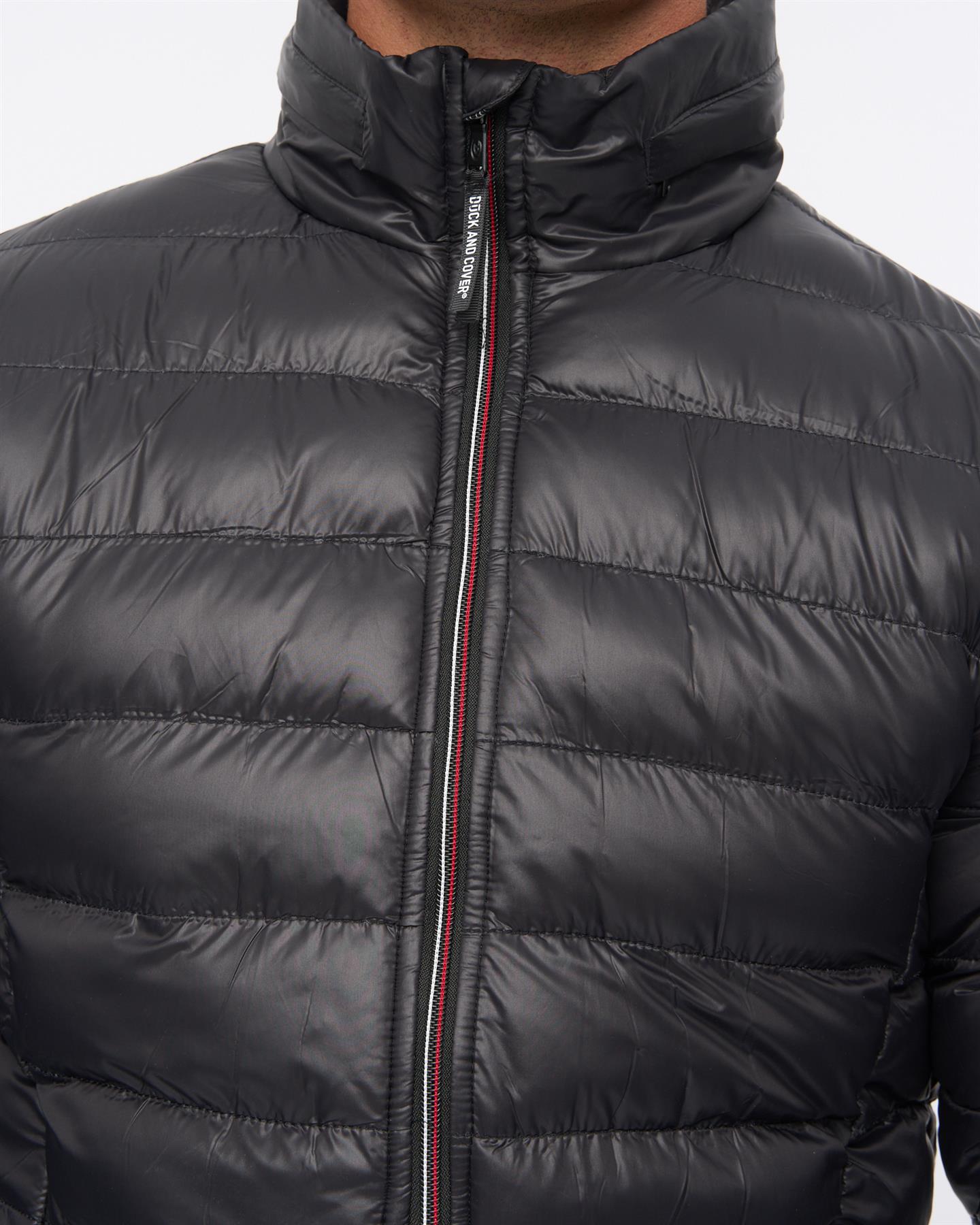 Mens Shemmy Two Quilted Jacket Black