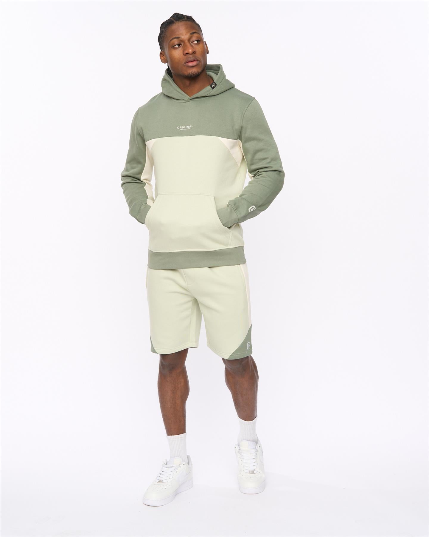 Mens Castlebay Hoodie Light Olive