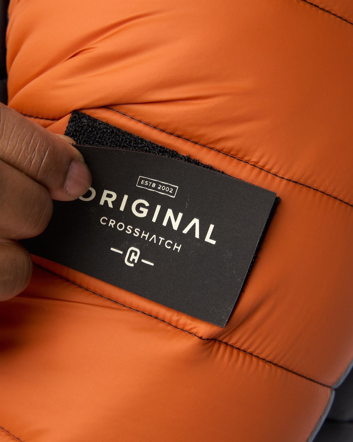 Mens Velopment Jacket Burnt Orange