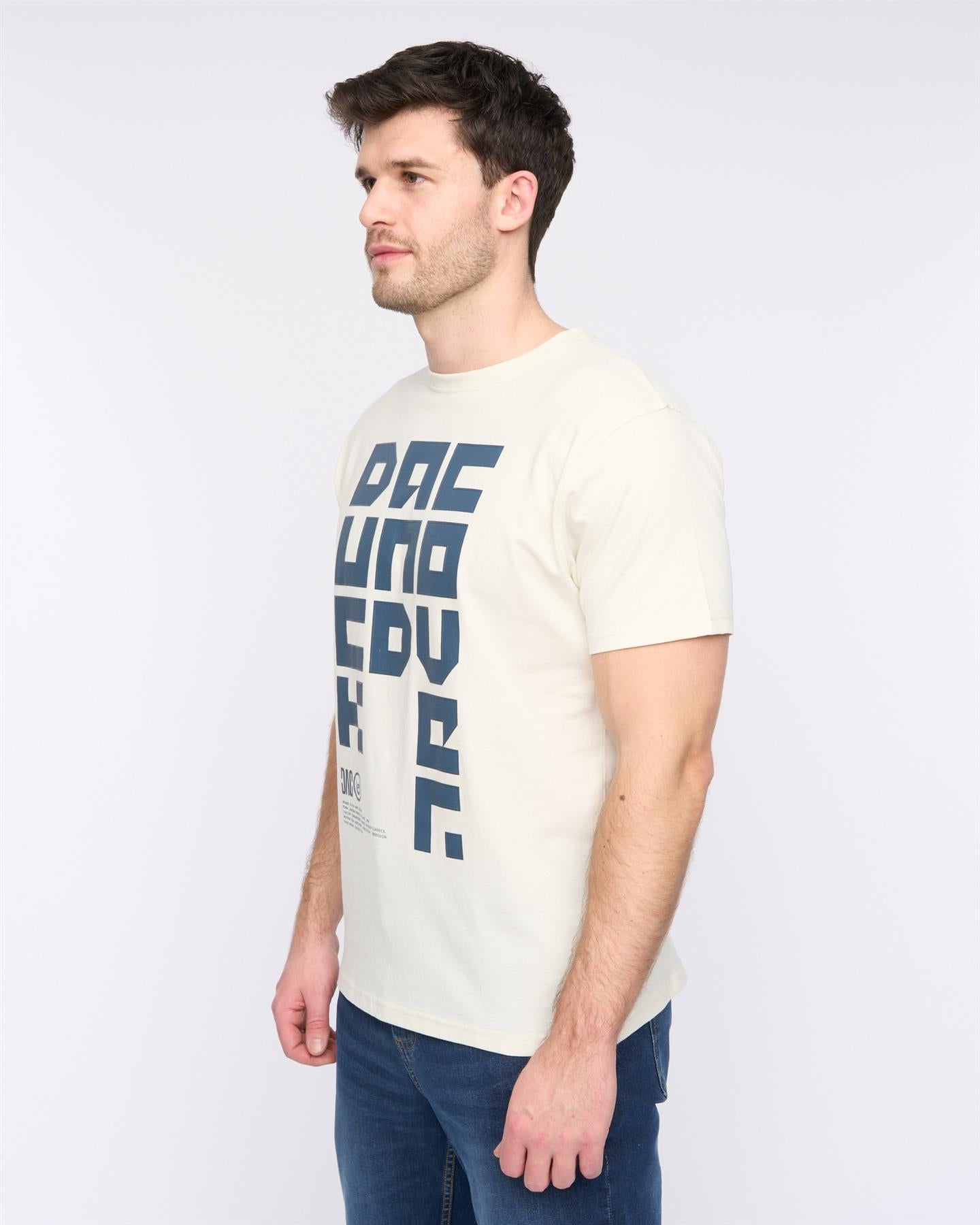 Mens Squarelarge T-Shirt Off White