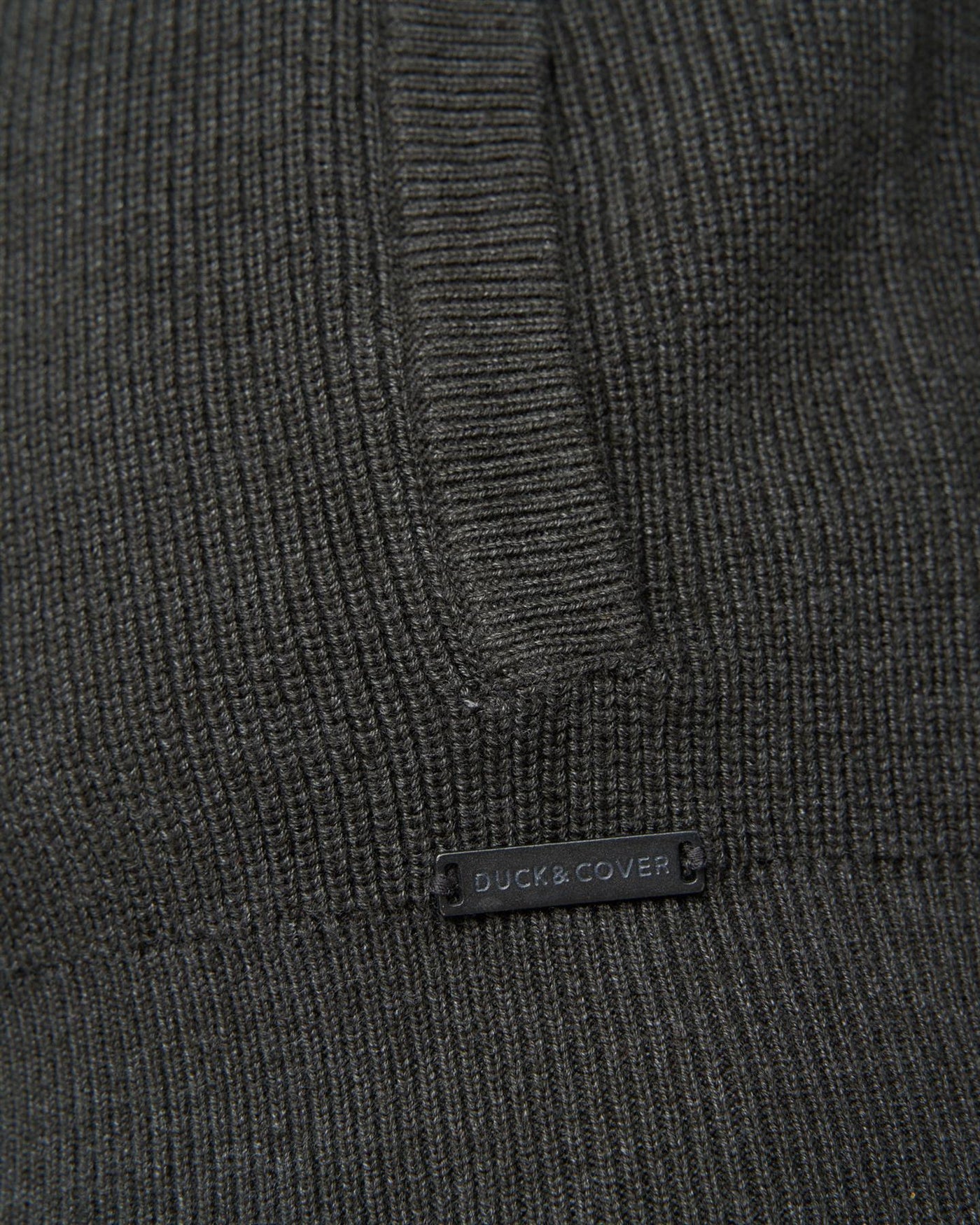 Mens Venosa Shawl Cardigan Charcoal