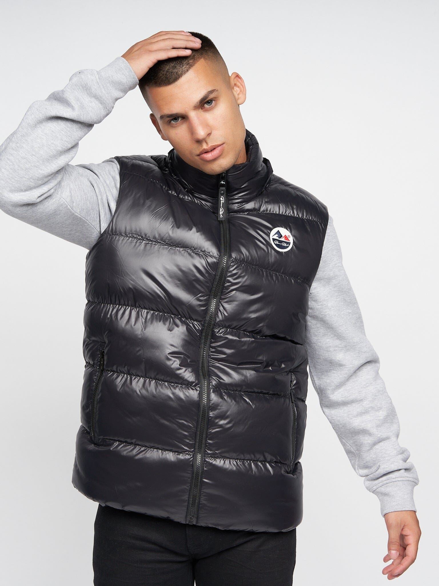 Henrico Detachable Hood Gilet Black