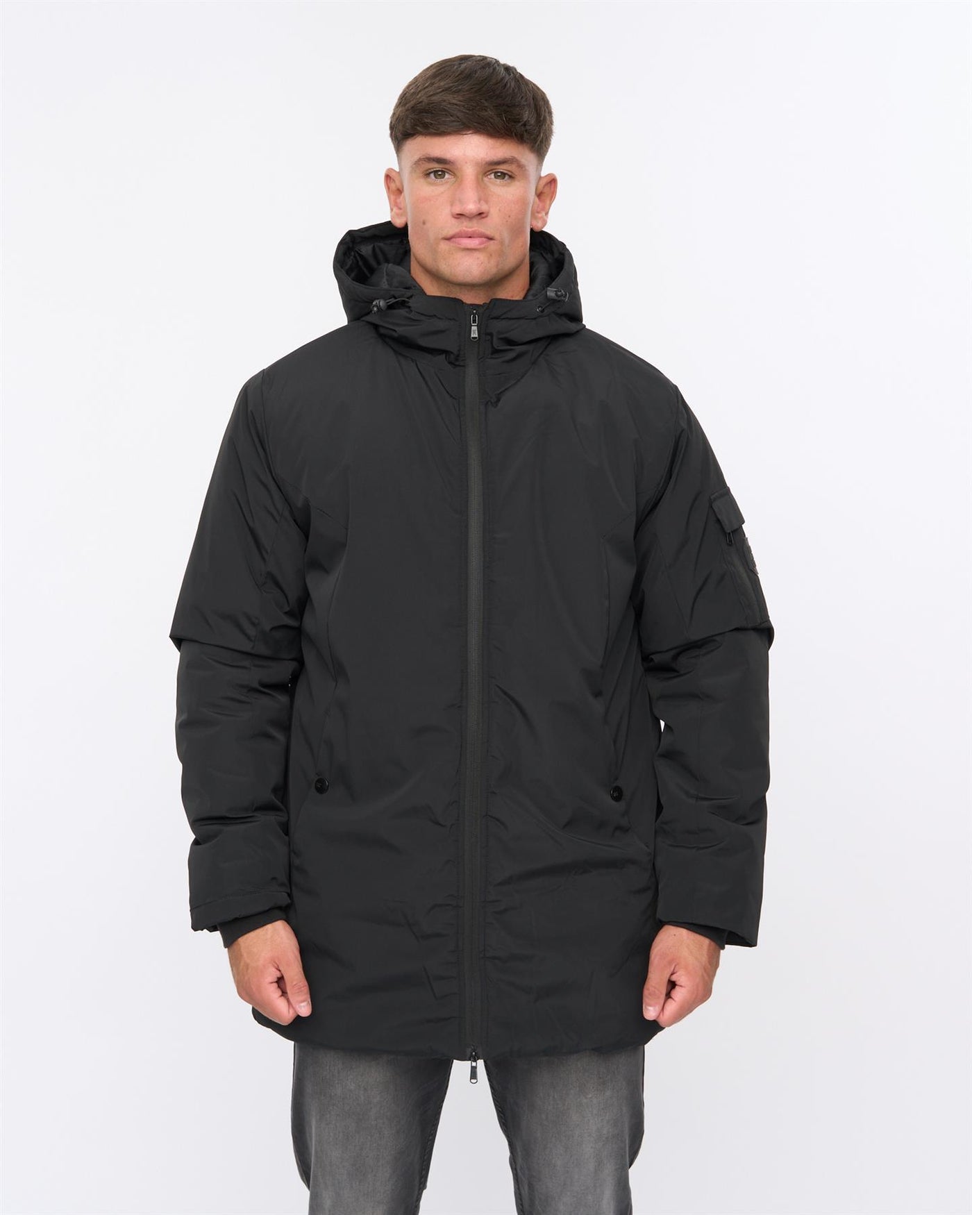 Mens Mantrax Padded Jacket Black