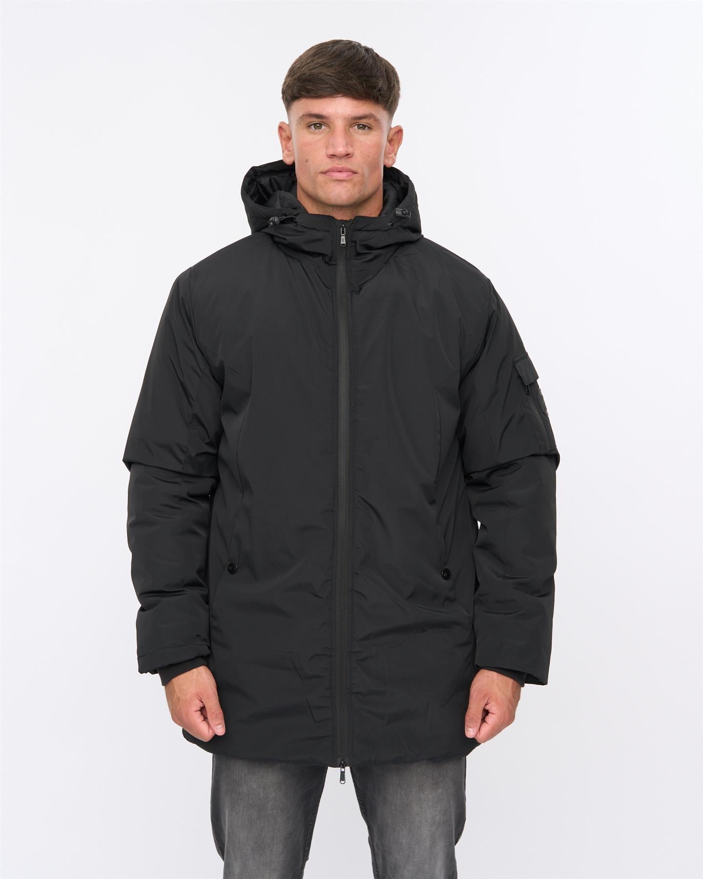 Mens Mantrax Padded Jacket Black