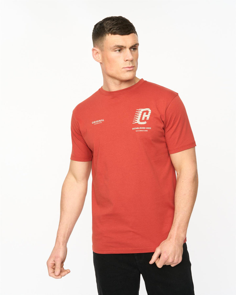 Mens Morville T-Shirt Red