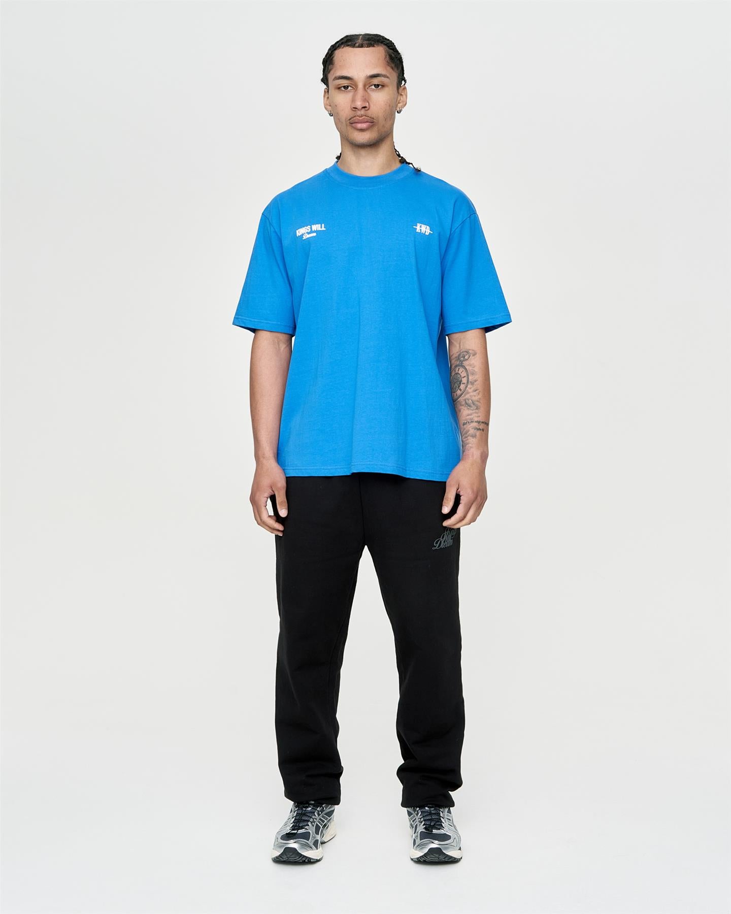 Mens Studio Garment District T-Shirt Blue