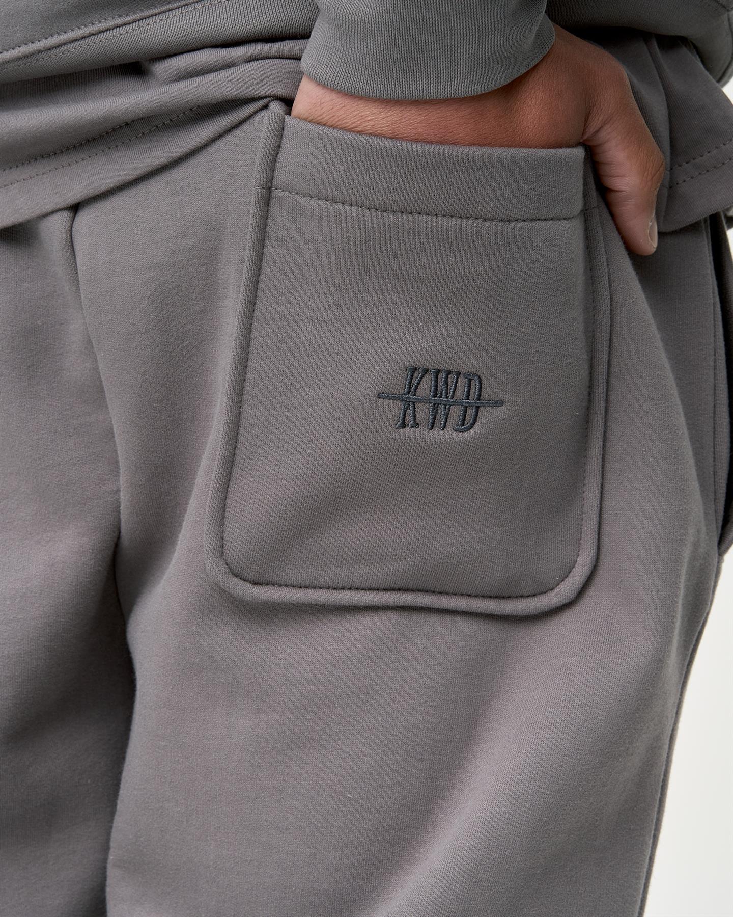 Mens Studio Scripted Joggers Mid Grey
