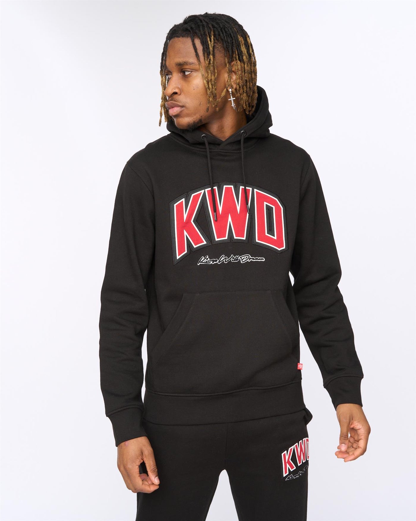 Mens Kingdome Hoodie Black