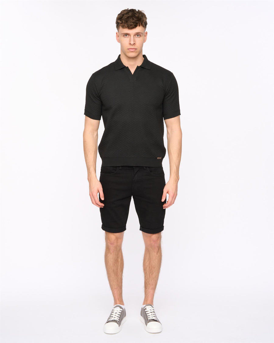 Mens Morwin Polo Black