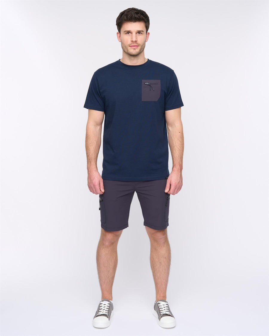 Mens Puretore Shorts Navy