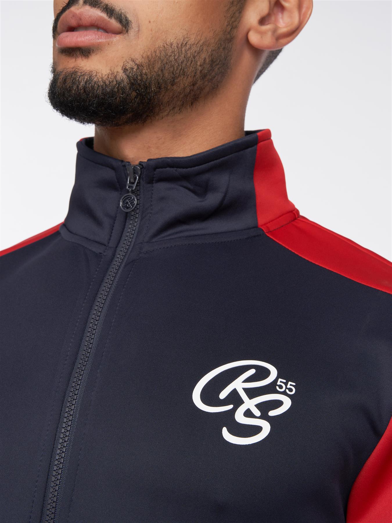 Ezra Tracksuit Navy/Red