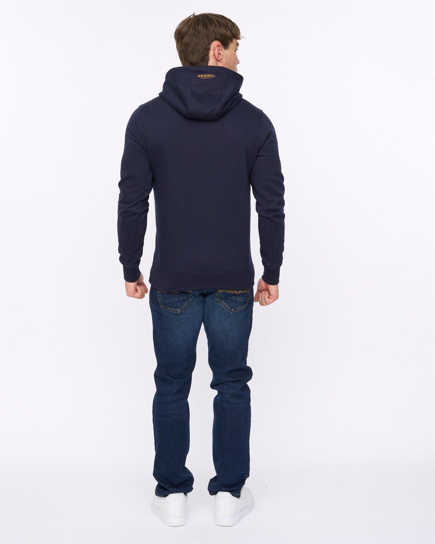 Mens Cresswell Hoodie Navy