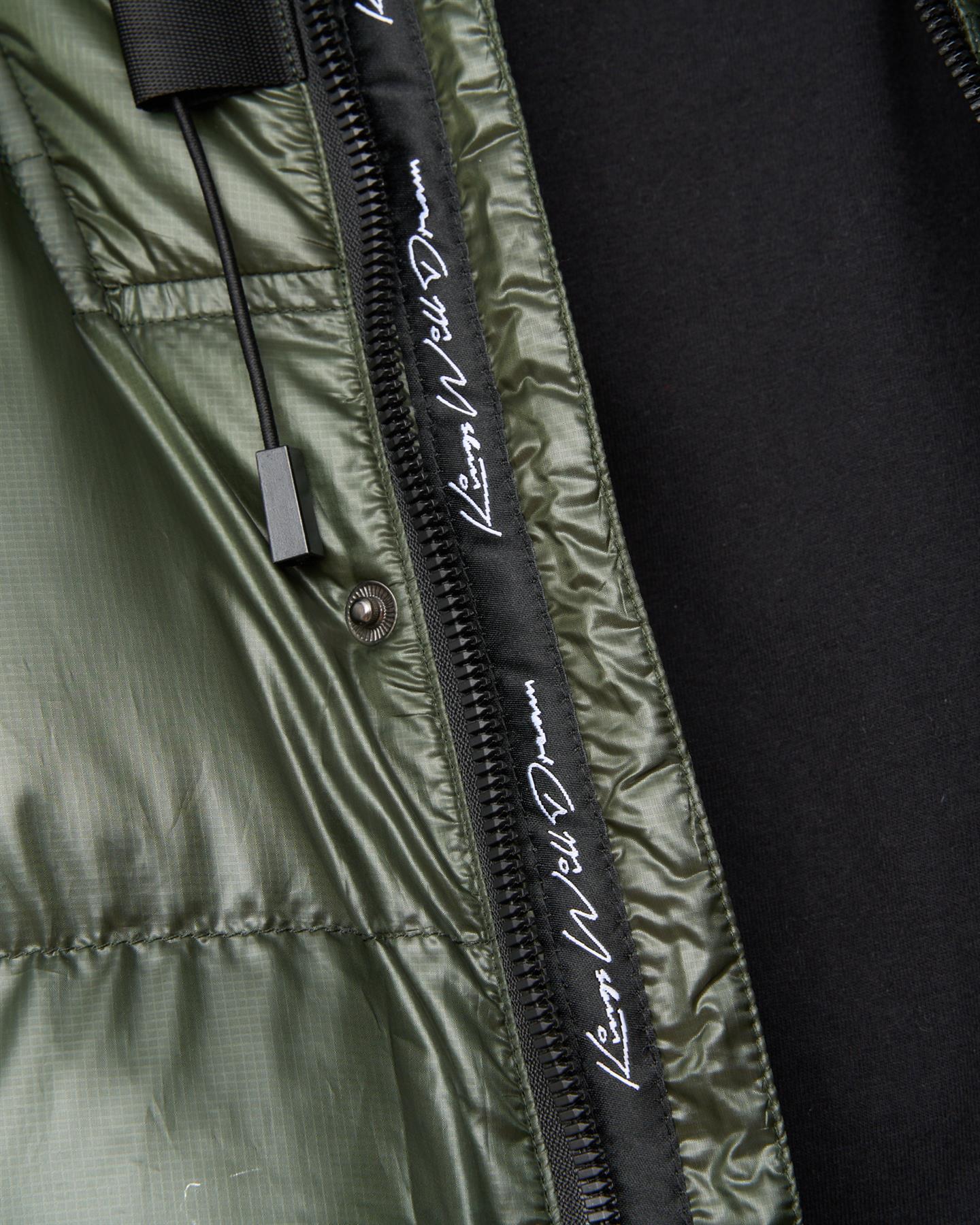 Mens Welcome Puffer Jacket Olive